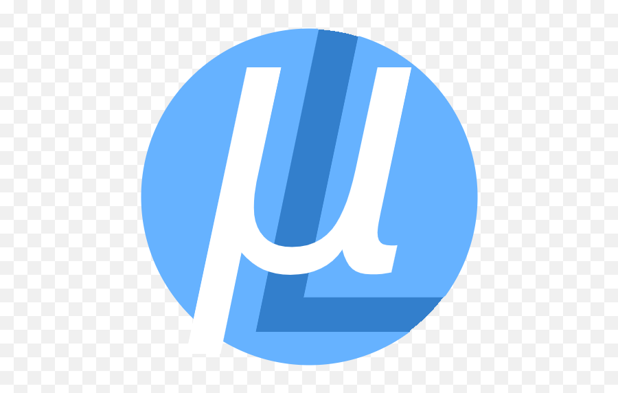 Micrologic - Vertical Png,Utorrent Icon