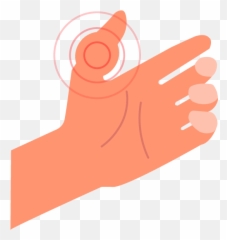 Swollen Thumb 8 Reasons Why You Have A Swelling Buoy - Sign Language Png,Palm Hand Icon