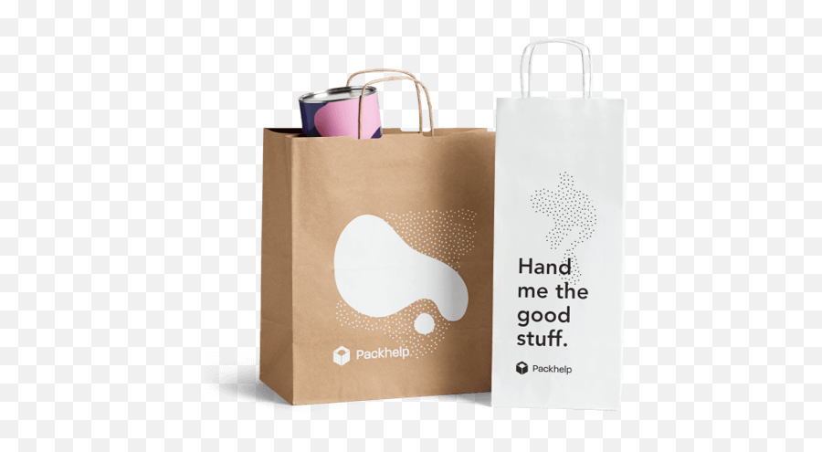 Design U0026 Order Your Custom Packaging Online Packhelp - Creative Branded Paper Bags Png,Google Play Store White Shopping Bag Icon
