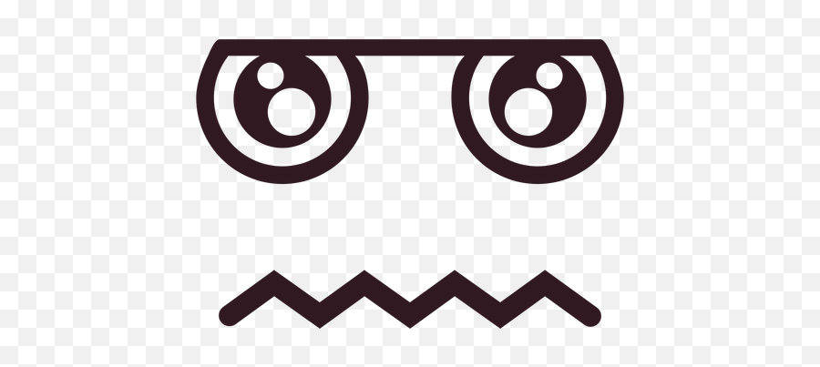 Simple Dull Emoticon Face Transparent Png U0026 Svg Vector - White Geometry Dash Emoji,Geometry Dash Icon Template
