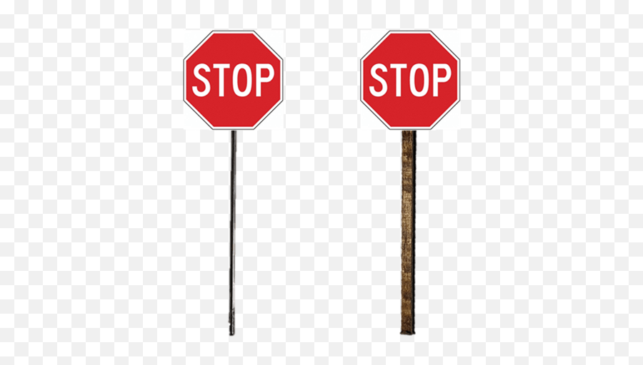 Ho 30u2033 Assembled Modern Stop Sign 4 - Pack U2013 Tennessee Valley Stop Sign Png,Modern Icon Pack