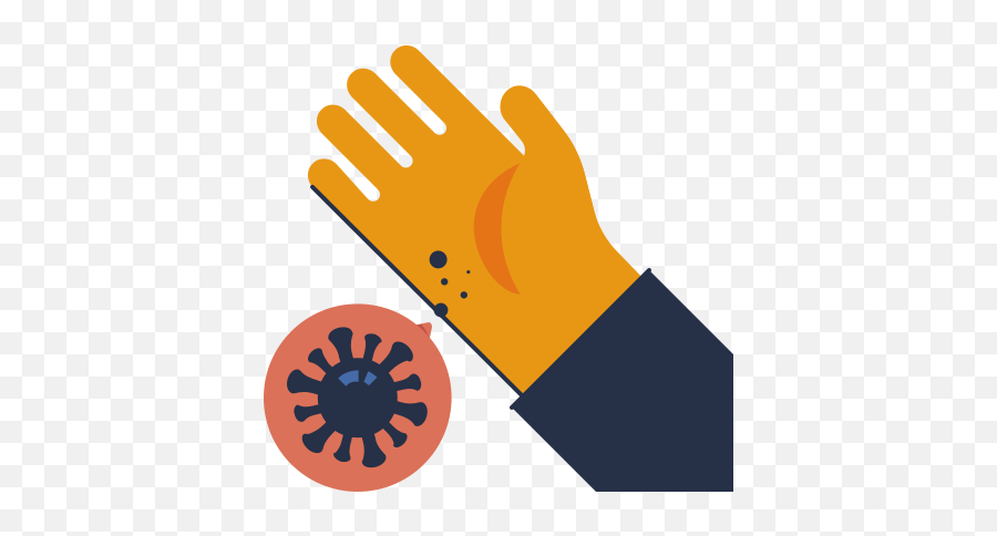 Virus Hand Infected Infection Hygiene Coronavirus - Dot Png,Infection Icon