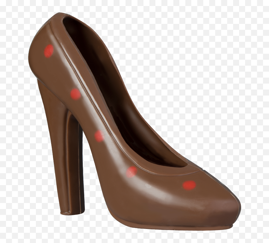 Download Ladies Shoe High Heel - Forma 3d Do Czekolady Png Basic Pump,High Heel Png
