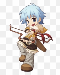 Hunter Personagens De Anime Ragnarok Jogo Desenhos - Ragnarok Ranger Png,Ragnarok Png