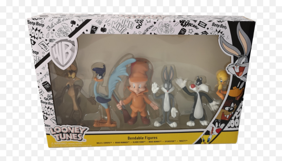 Looney Tunes Bendable 6x Figure Collection Png Elmer Fudd