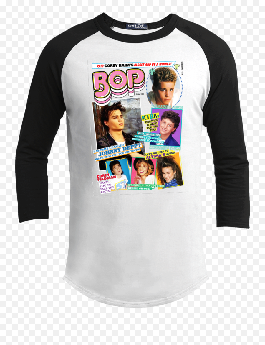 Details About Bop Magazine Teen Beat Tiger Cory Haim Kirk Cameron Johnny Depp Retro 80 - Teen Beat Tshirt Png,Johnny Depp Png