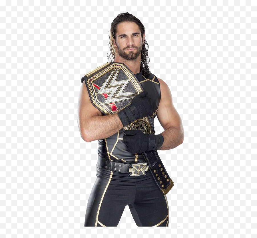 Download Seth Rollins Wwe World Heavyweight Champion By - Wwe Seth Rollins Champion Png,Sasha Banks Png