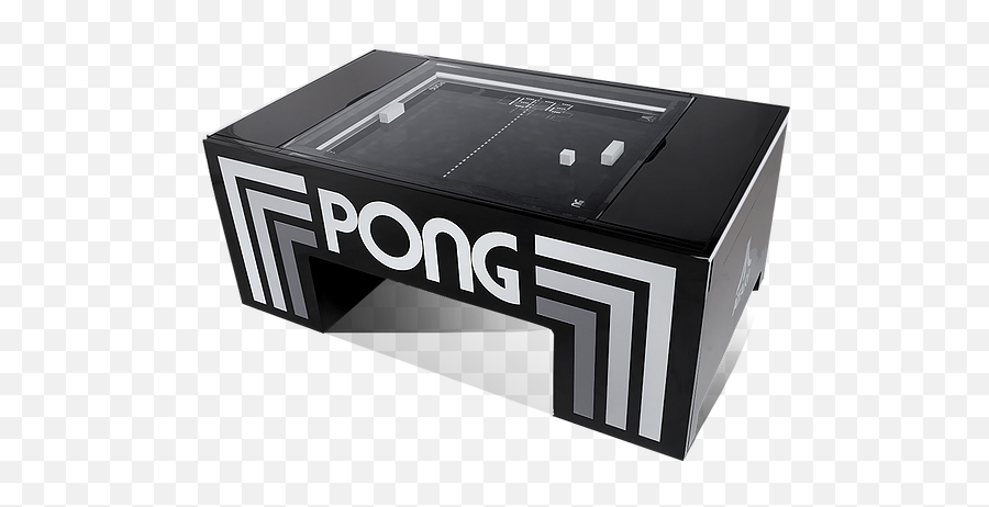 Atari Pong Coffee Table - Atari Pong Table Pong Png,Atari Logo Png