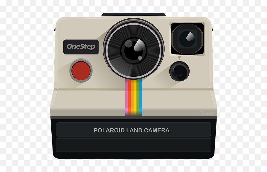 Polaroid Camera Png 3 Image - Transparent Background Camera Polaroid Png,Polaroid Camera Png