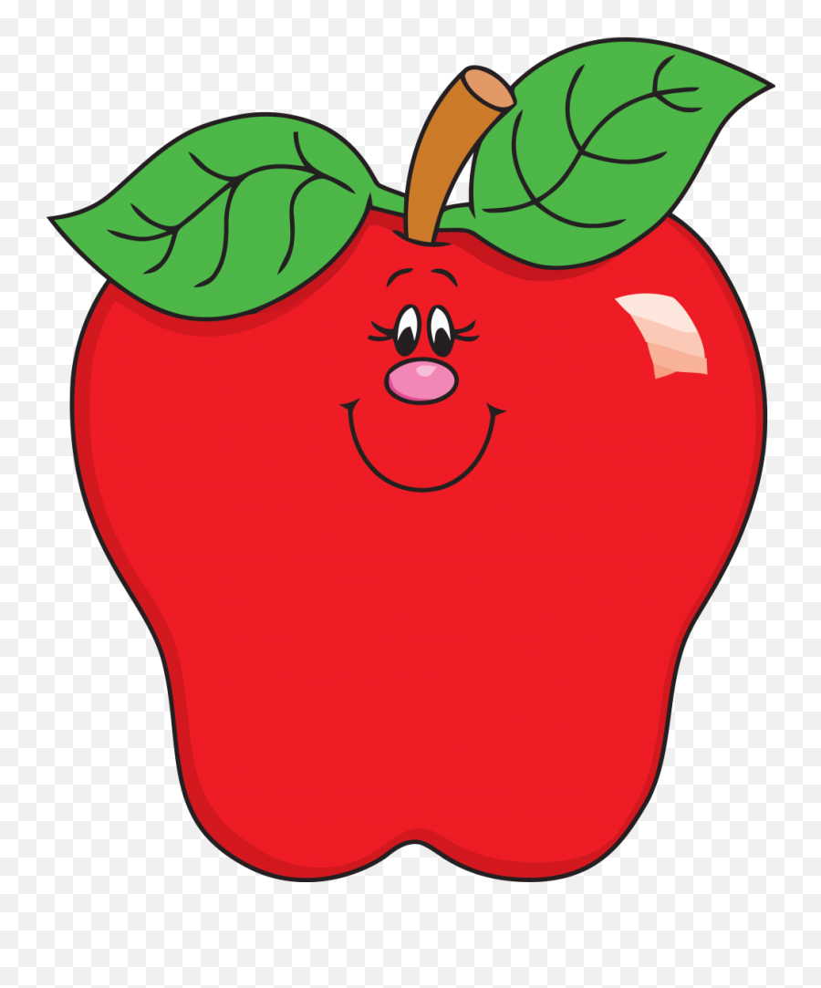 Apple Clipart Png Download 14 U2013 Clipartlycom - Carson Dellosa Apple Clipart,Strawberry Clipart Png