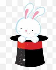 Circus Clipart Rabbit - In Hat png
