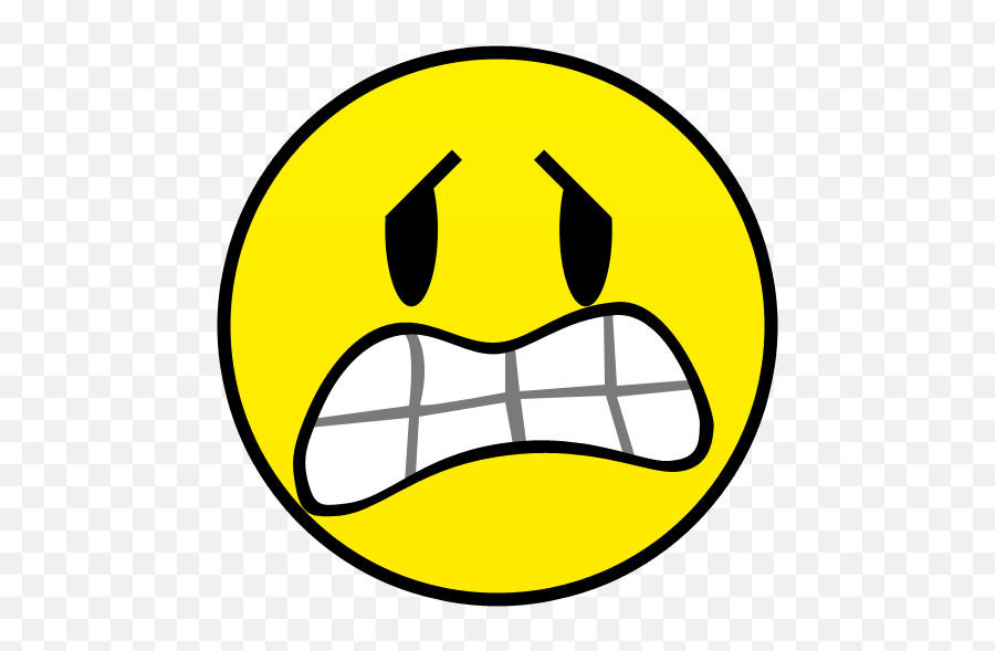 Iconizernet Free Icons - Pain Smiley Png,Scared Face Png