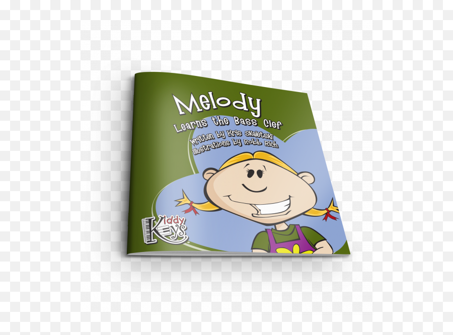 Melody Learns The Bass Clef Storybook - Cartoon Png,Bass Clef Png