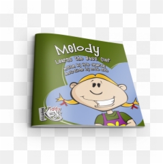 Melody Learns The Bass Clef Storybook - Cartoon Png,Bass Clef Png