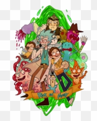 Rick And Morty Art Png 3 Image - And Morty Artwork Png
