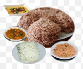 String Hoppers With Only Pol Sambal - Png