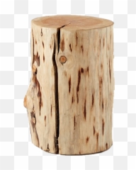 Download Wooden Stump Side Table Png - End Table,Side Table Png