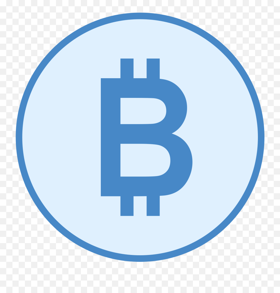 Bitcoin Png - Blue Bitcoin Png,Bitcoin Logos