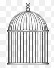 Bird In Cage Png 1 Image - Transparent Background Cage Clipart
