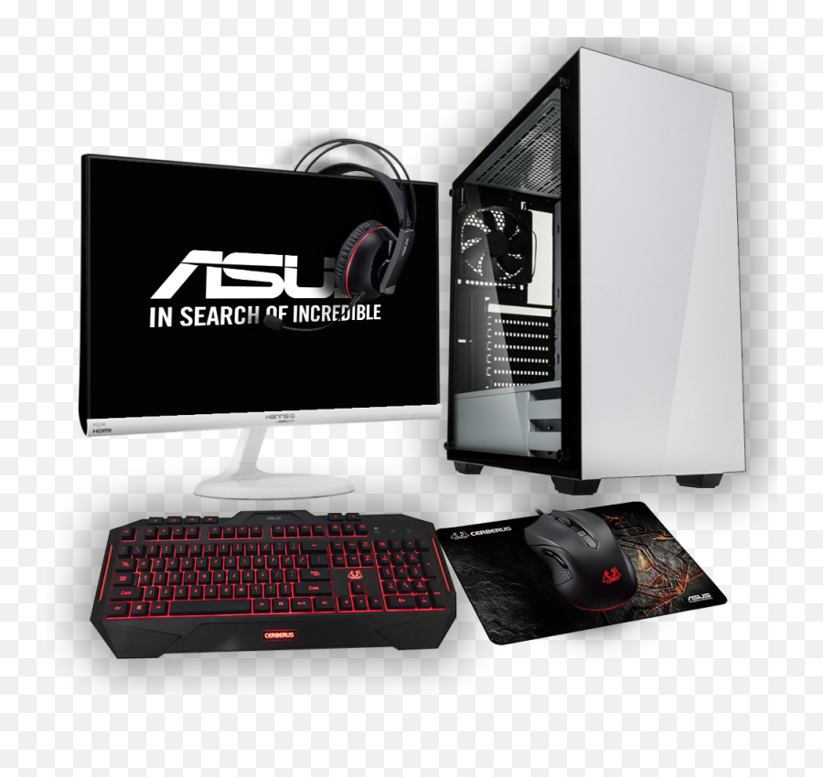 Hst All In One Asus Stronghold Ryzen 5 3400g Customisable - Asus Png,Gaming Pc Png