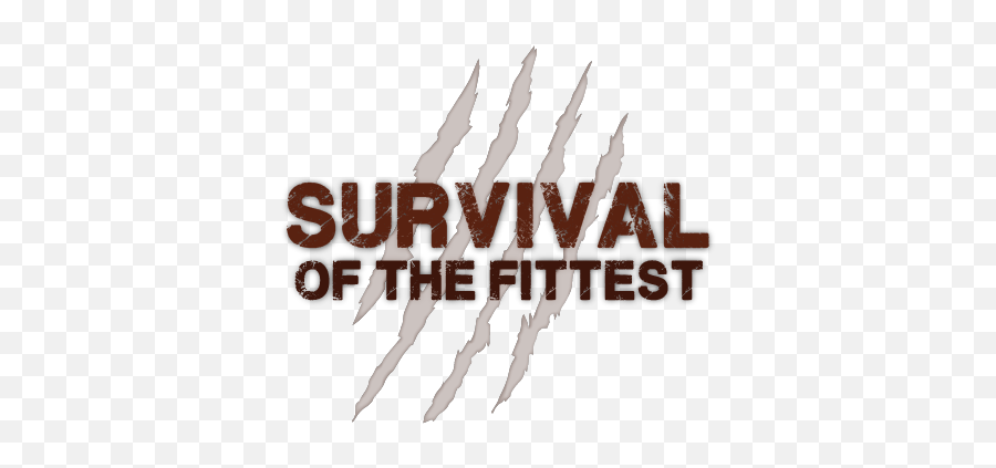 Survival Of The Fittest Png Free - Graphic Design,Survival Png