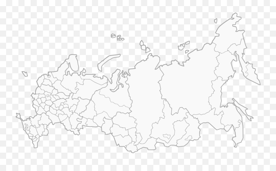 Russia - Map Of Russia Vector Png,Map Png