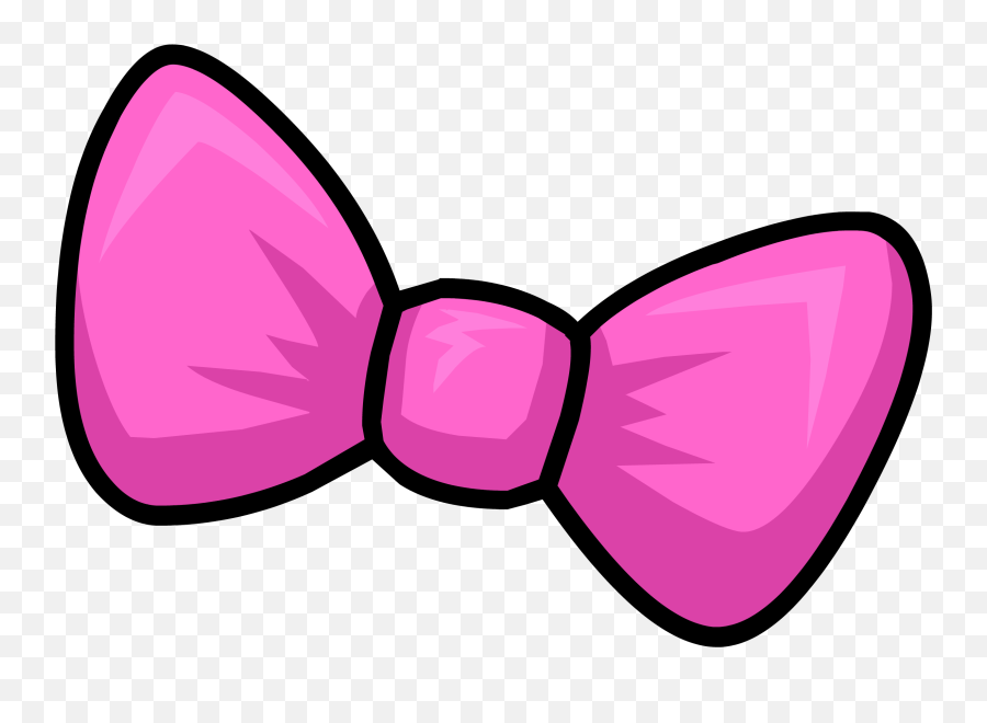 Pink Bow - Pink Bow Clipart Png,Moño Png