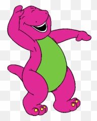Free Barney Cliparts Download - Cartoon And Friends png
