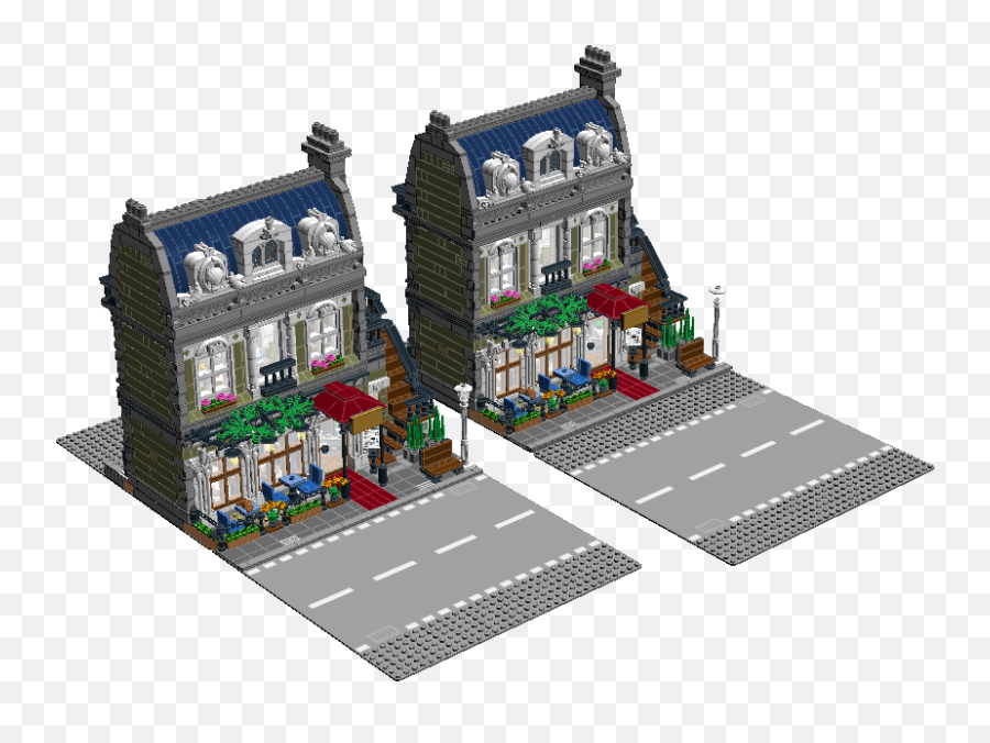 Building The Modulars - Lego Town Lego Modular Road Png,Straight Road Png