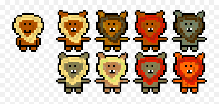 Ewok Pixel Art Maker - Cartoon Png,Ewok Png