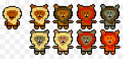 Ewok Pixel Art Maker - Cartoon Png,Ewok Png