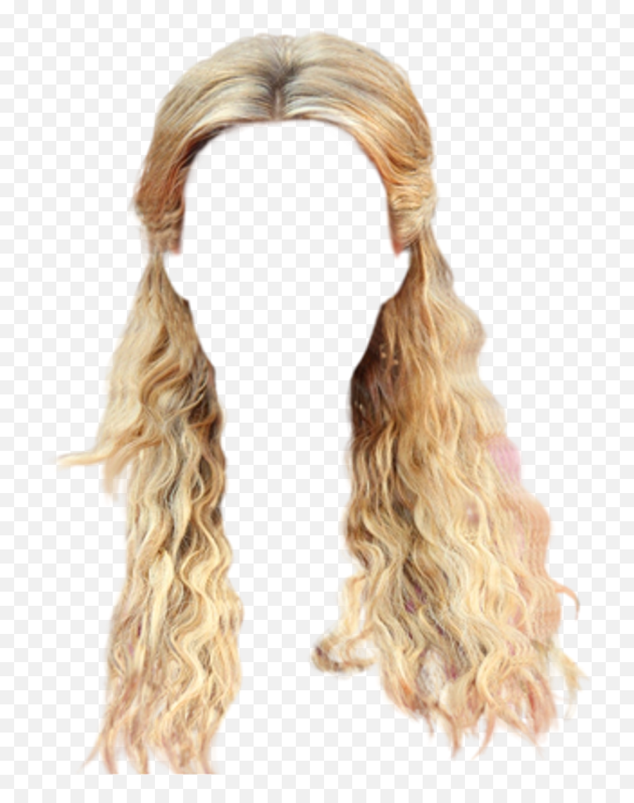 Blonde Wig Transparent Background - Wig Png,Transparent Wig