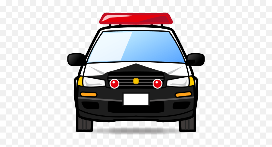 Oncoming Police Car - Police Png Car Emoji,Car Emoji Png