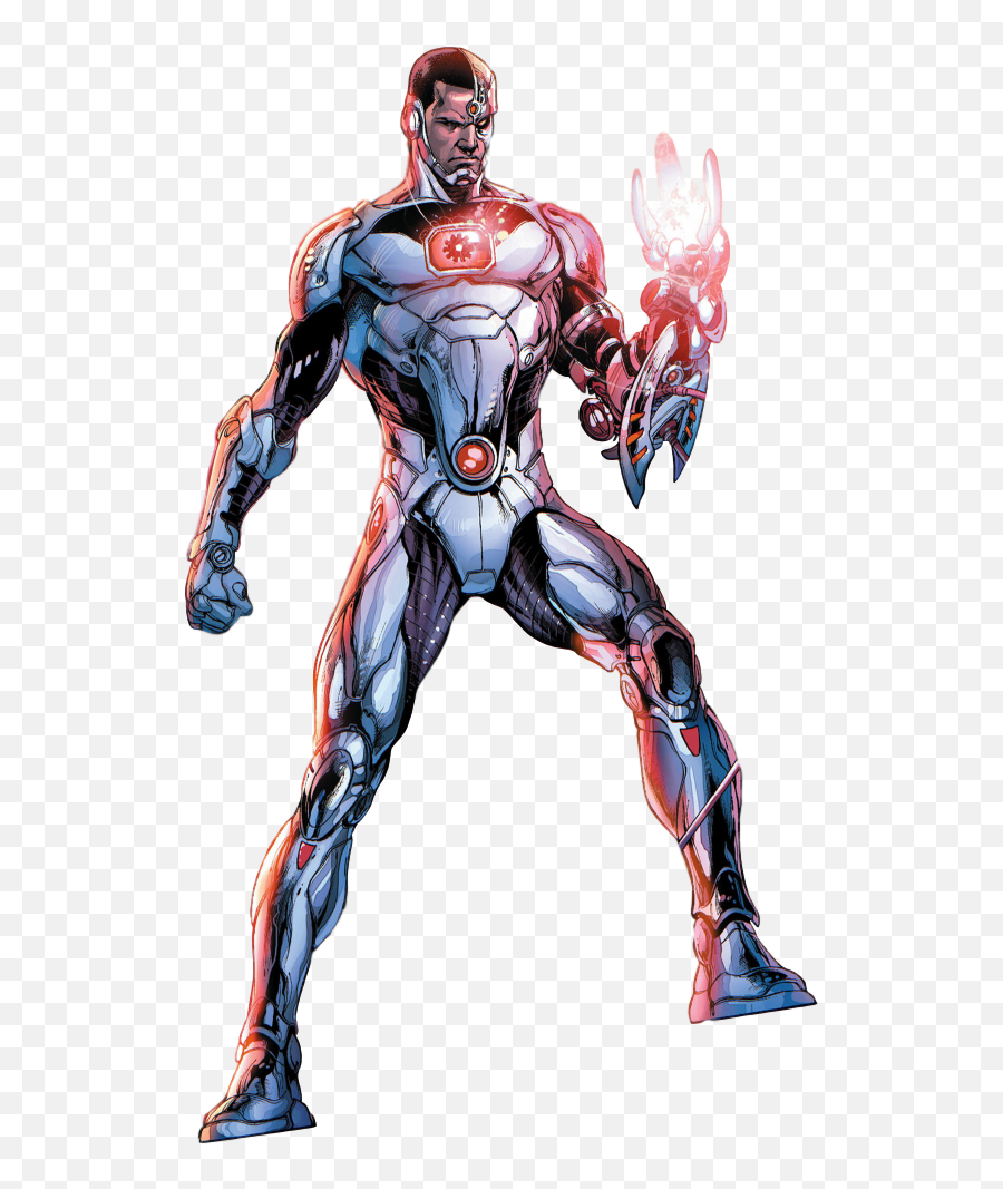 Cyborg Png - Cyborg Comic Png Transparent,Cyborg Logo Png