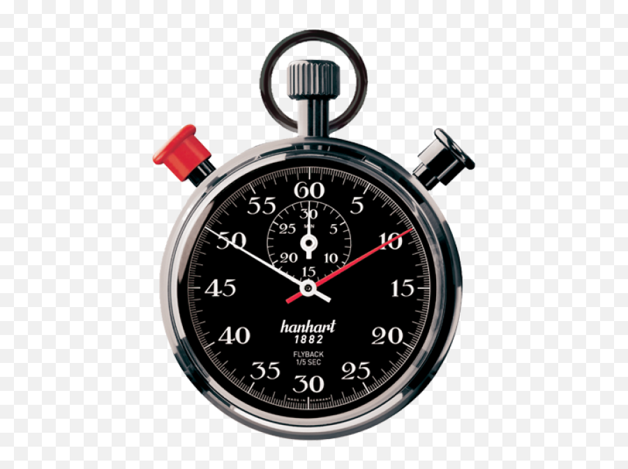 Hanhart Split - Seconds Addition Timer Flat Bezel Png,Stopwatch Transparent