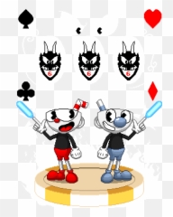 38 Cuphead And Mugman By Scepterdpinoy - Cuphead Sprite Hd Png,Cuphead Logo Png