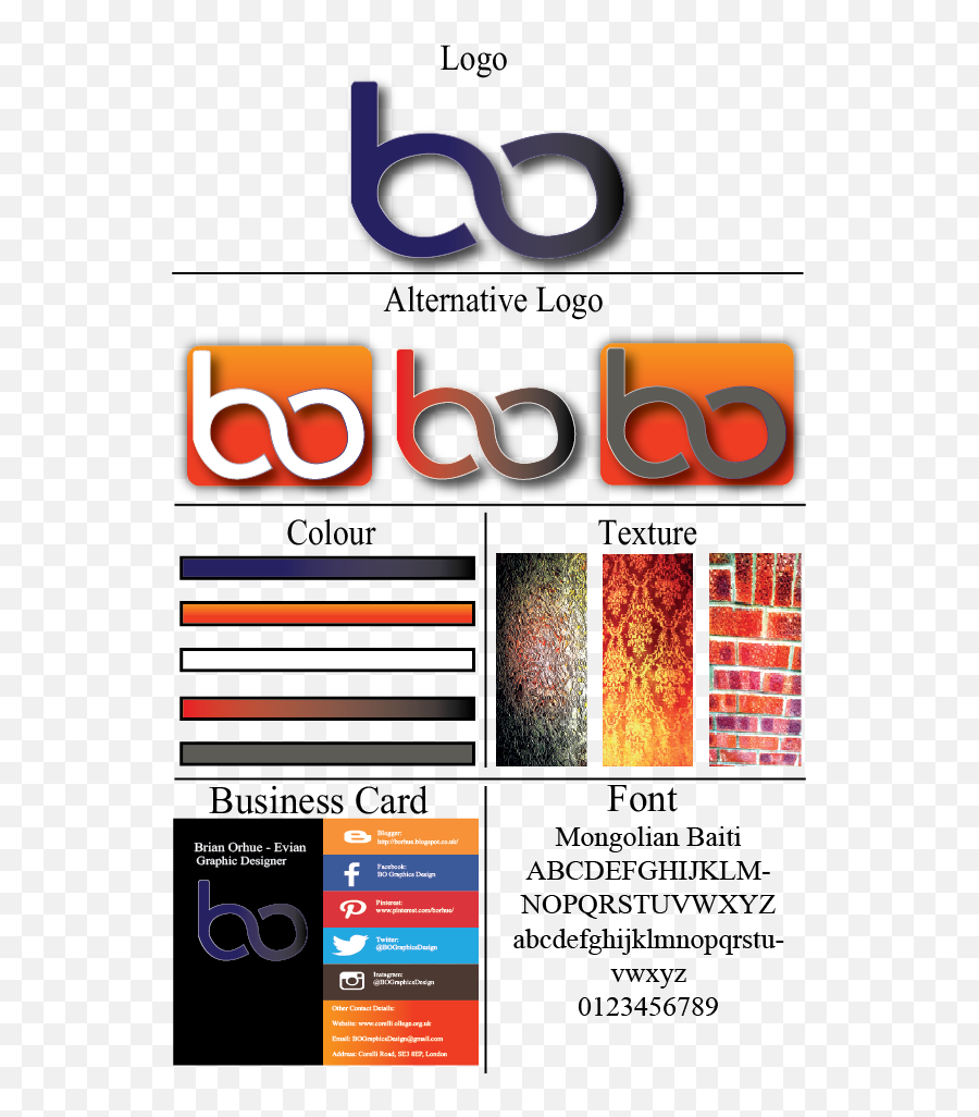 Business Card Design - Screenshot Png,Facebook Logo For Business Cards
