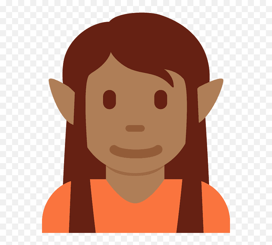 Elf Emoji Clipart - Elf Png Emoji,Elf Ear Png