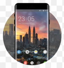 App Insights Landscape Theme Petronas Twin Towers Kuala - Oppo F5 Beach Wallpaper Hd png