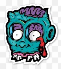 Zombie Sticker Png Transparent Cartoon - Jingfm Zombie Sticker Png,Png Stickers