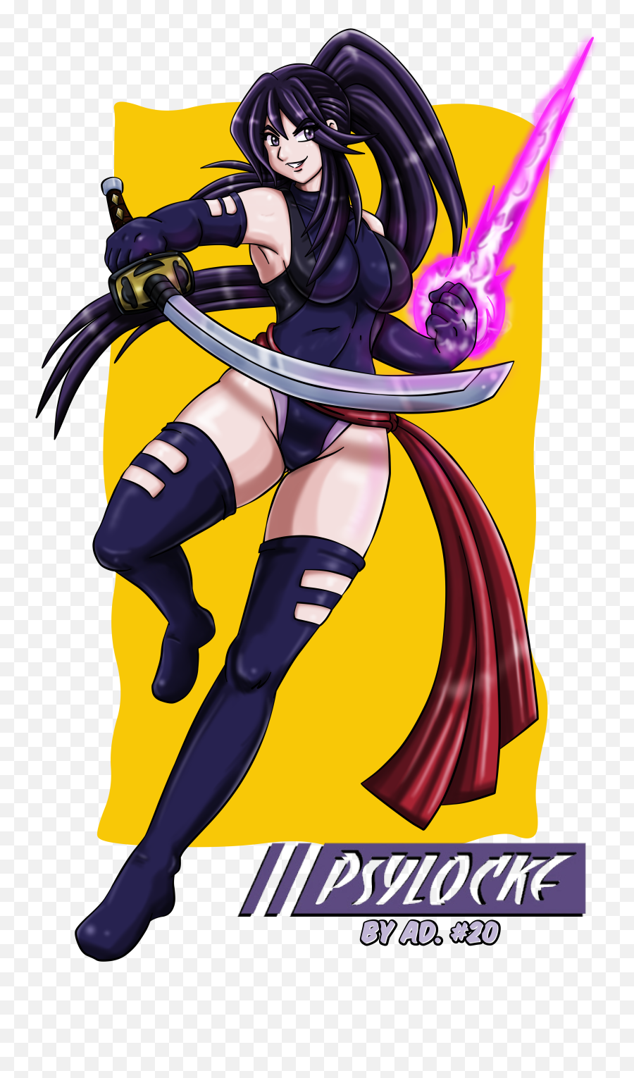 Psylocke - Psylocke Png,Psylocke Png