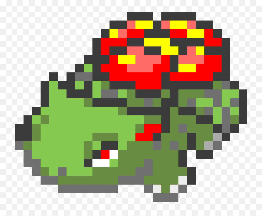 Pixel Art Pokemon Ivysaur Transparent - Pokemon Pixel Art 003 Png,Ivysaur Png