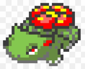 Pixel Art Pokemon Ivysaur Transparent - Pokemon Pixel Art 003 Png,Ivysaur Png