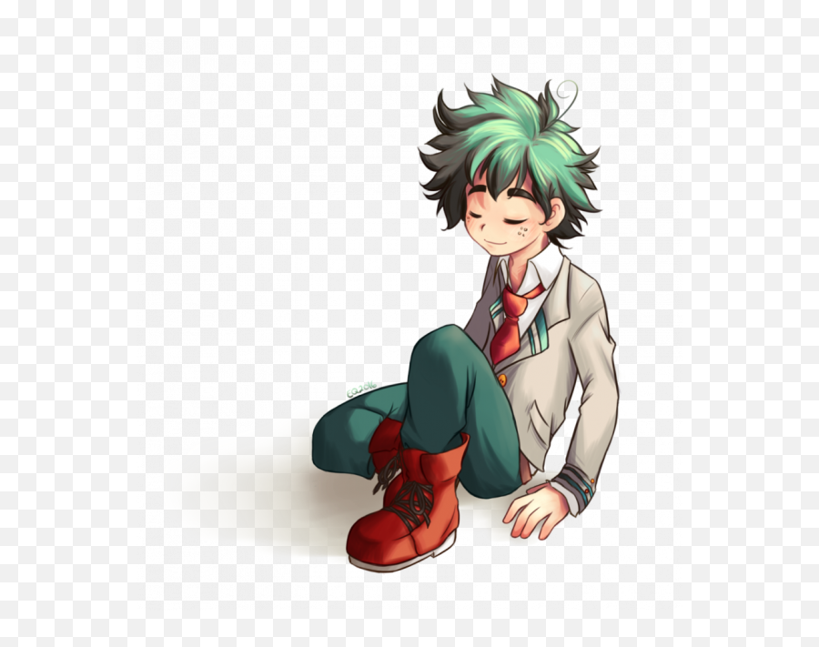 Free Png Images Vector Psd Clipart - Sitting,My Hero Academia Transparent