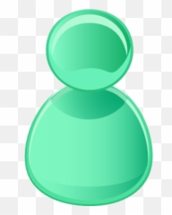 Isolated Green User Icon Free Image - Dot png