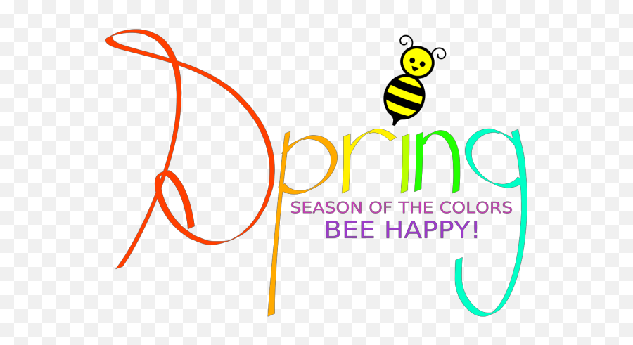 Spring With Bee Png Svg Clip Art For Web - Download Clip Free Springtime Clip Art,Spring Season Icon