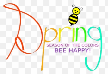 Spring With Bee Png Svg Clip Art For Web - Download Free Springtime Art