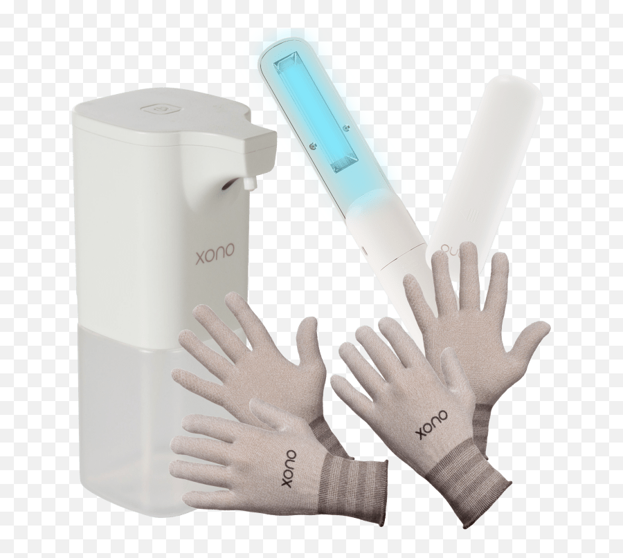 Xono Bundle Sanitizer Mist Dispenser Sanitizing Wands - Safety Glove Png,Icon Super Duty Glove