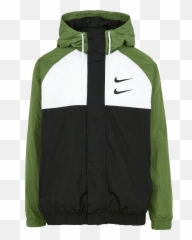 Nike Green And Black Hoodie Online - Veste Nike Homme Verte png