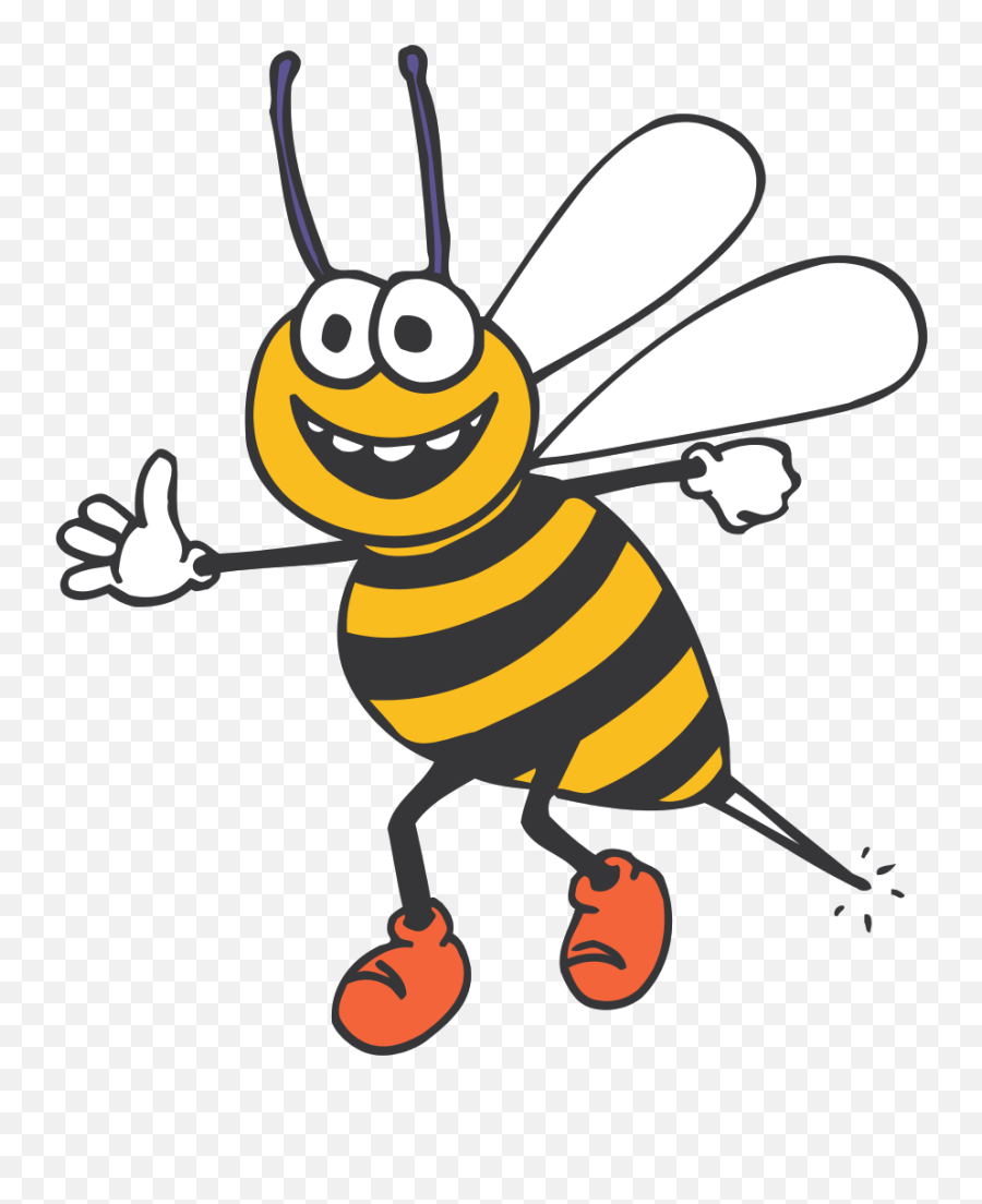 Happy Bee Png Svg Clip Art For Web - Download Clip Art Png Bee Happy Clipart,Bee Movie Icon